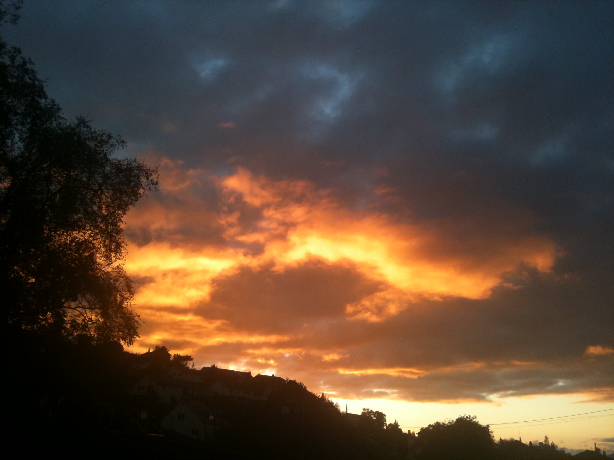 Autumn sunset|Høstsolnedgang